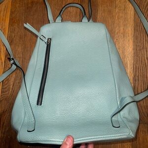 Blue back pack stylish bag